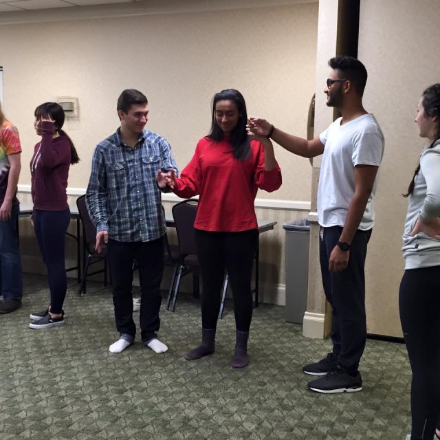Students at a GBLC meeting