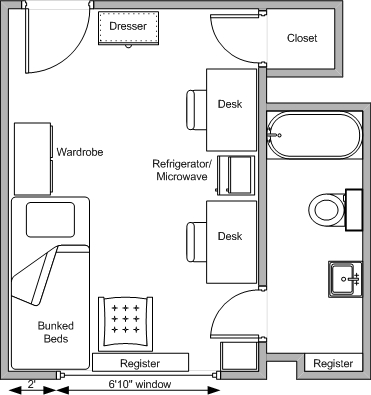 Morrison Tower : Residence Halls : University Housing