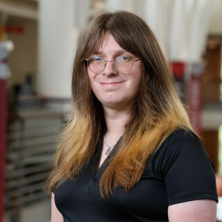 A headshot of First Year Experience Graduate Intern Eve Harvey