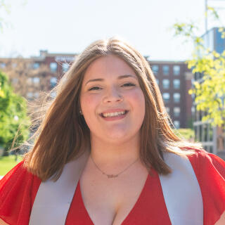 A headshot of Lincoln Tower Assistant Hall Director Grace Dreier