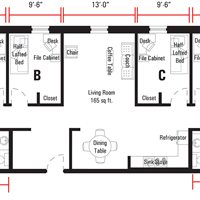 Neil 4-bedroom Dimensions
