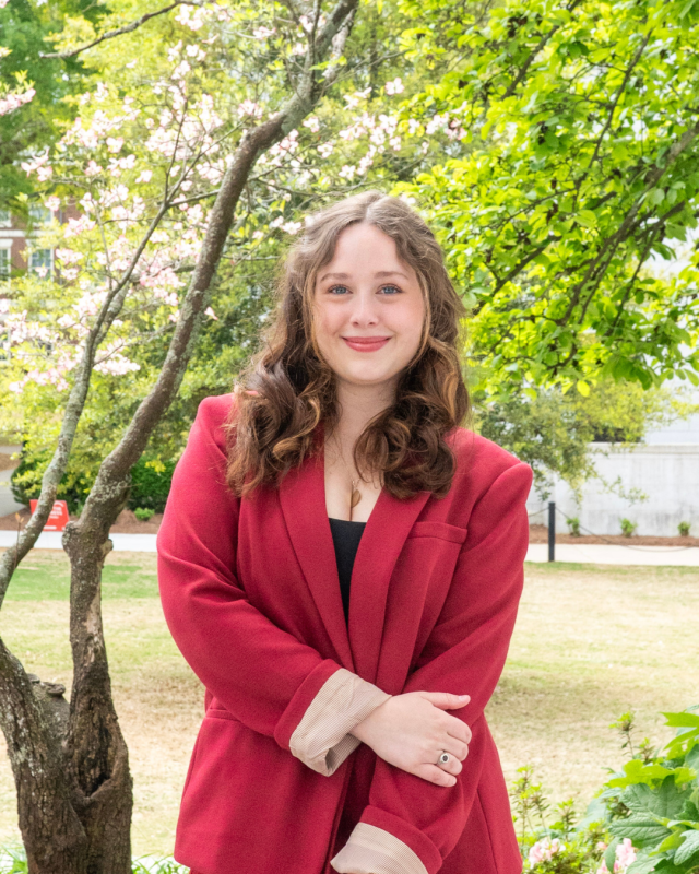A headshot of Nosker/Barrett Assistant Hall Director Sabina Mace