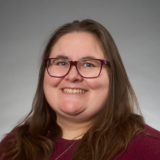 A headshot of Wooster Campus Residence Hall Desk Coordinator Stephanie Long